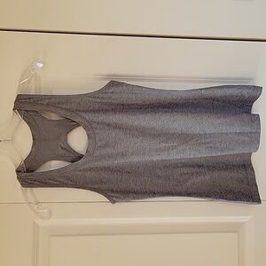 Athleta Charcoal Gray Racerback Tank Top